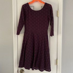 Purple Party Dress
